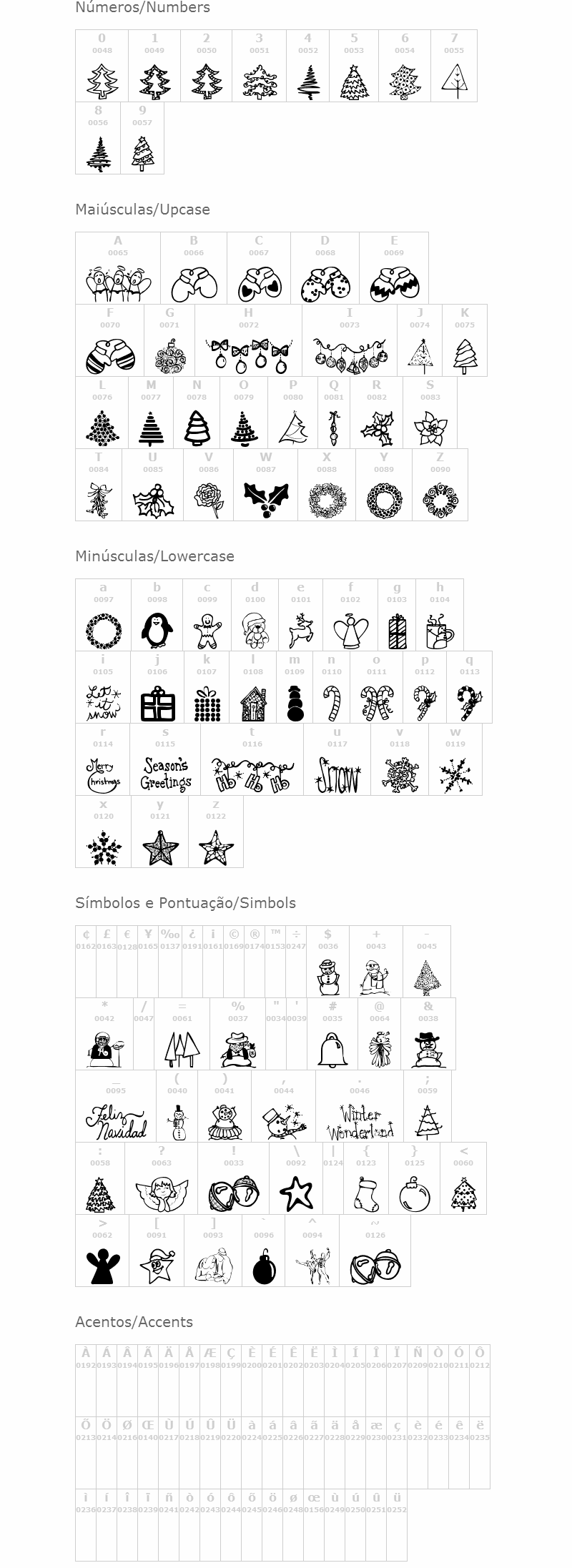 Austie Bost Christmas Doodles