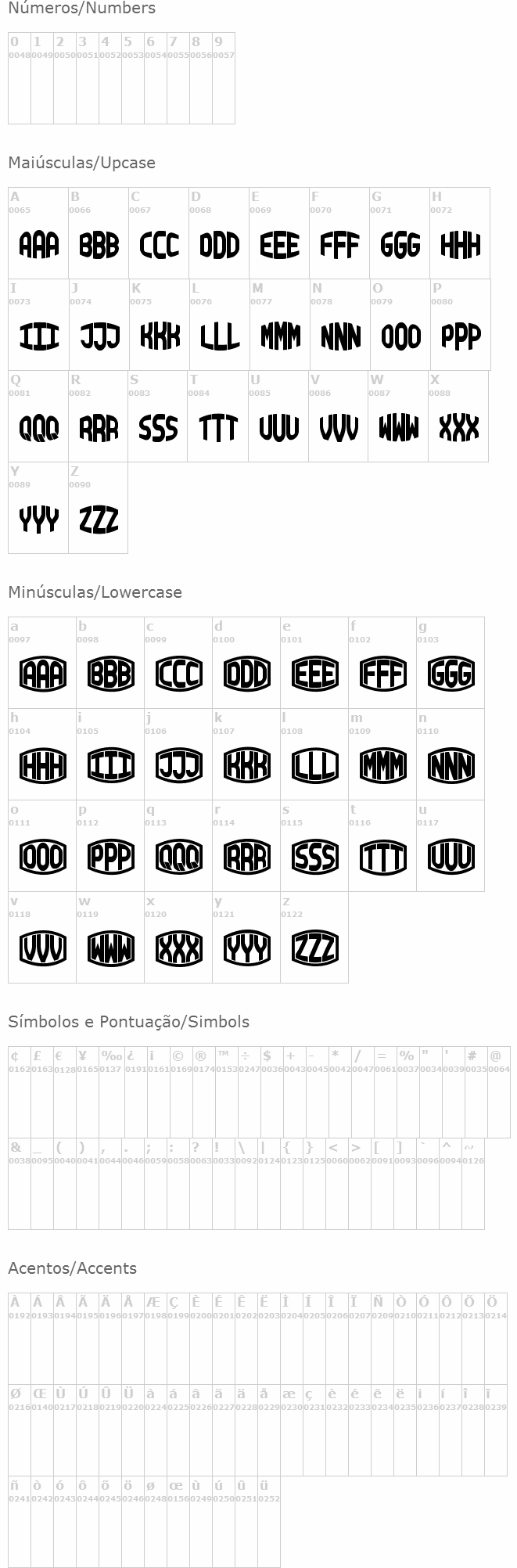Blocky Monogram