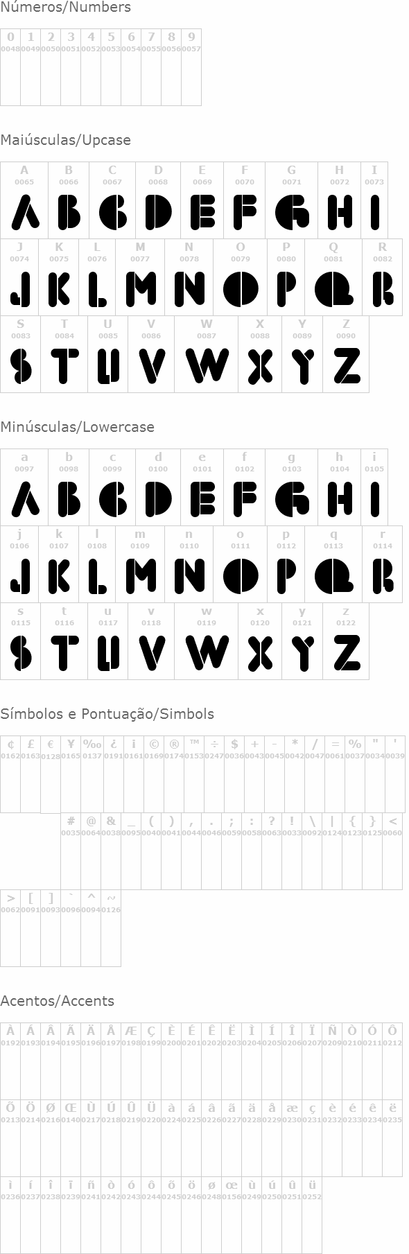 BoldFace Stencil