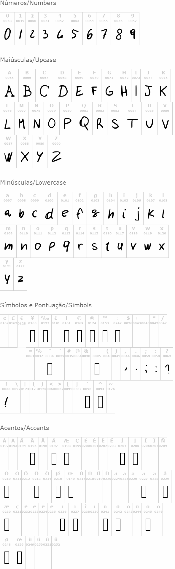 Calligrafia Sara