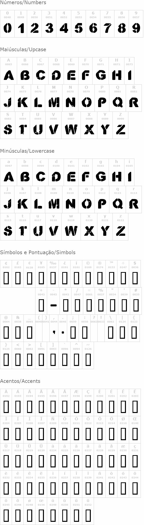 CF Stencil O Rama Stamp