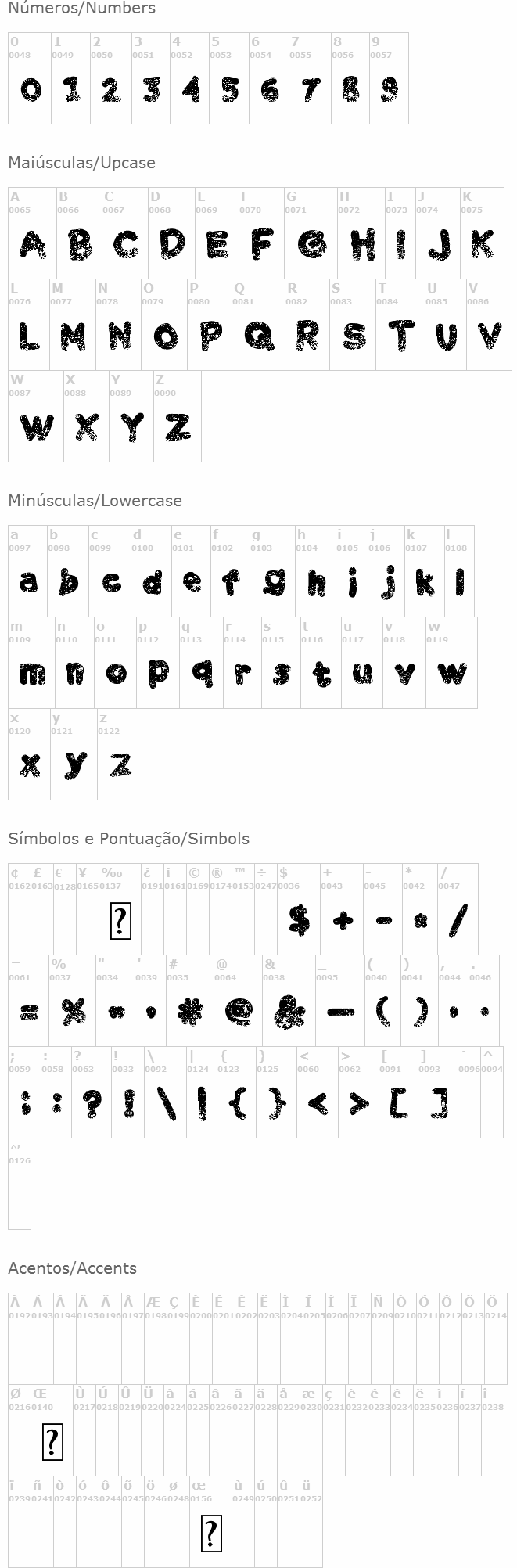 Chalk Scratches Rough Bold