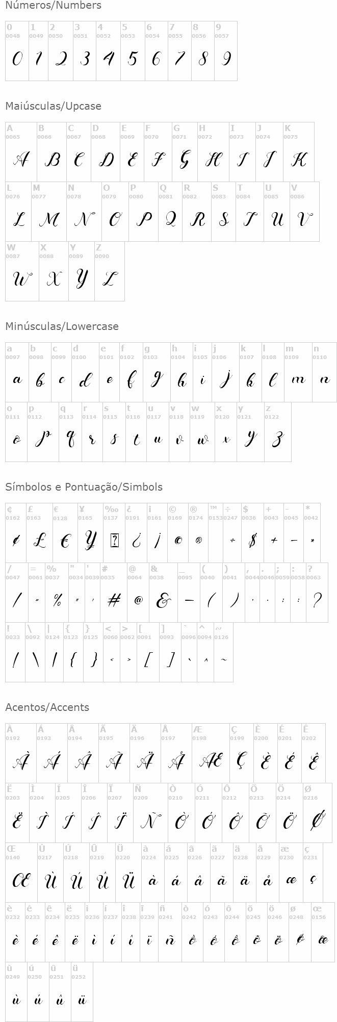 Dominica Calligraphy