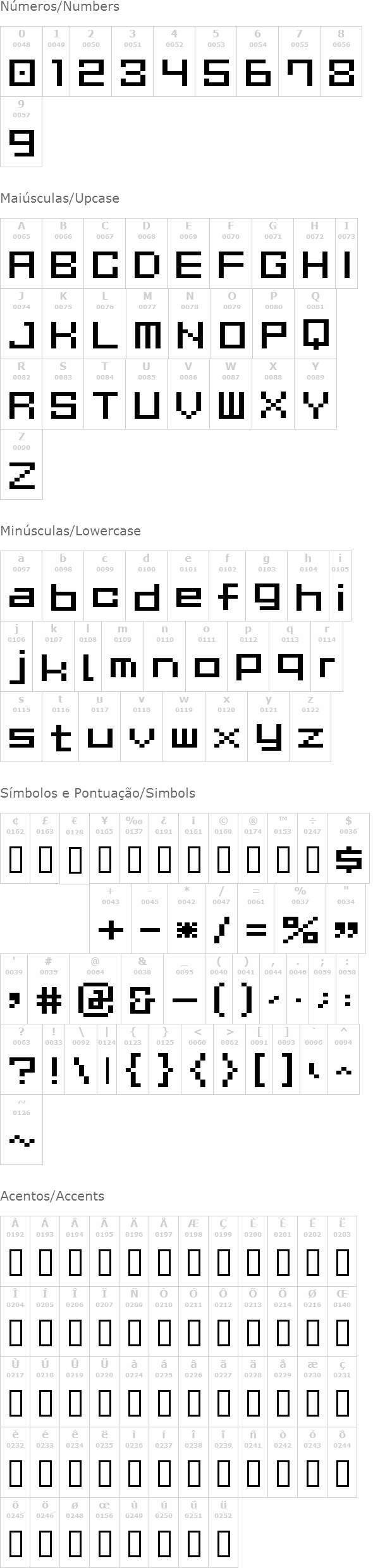 Gau Font Cube
