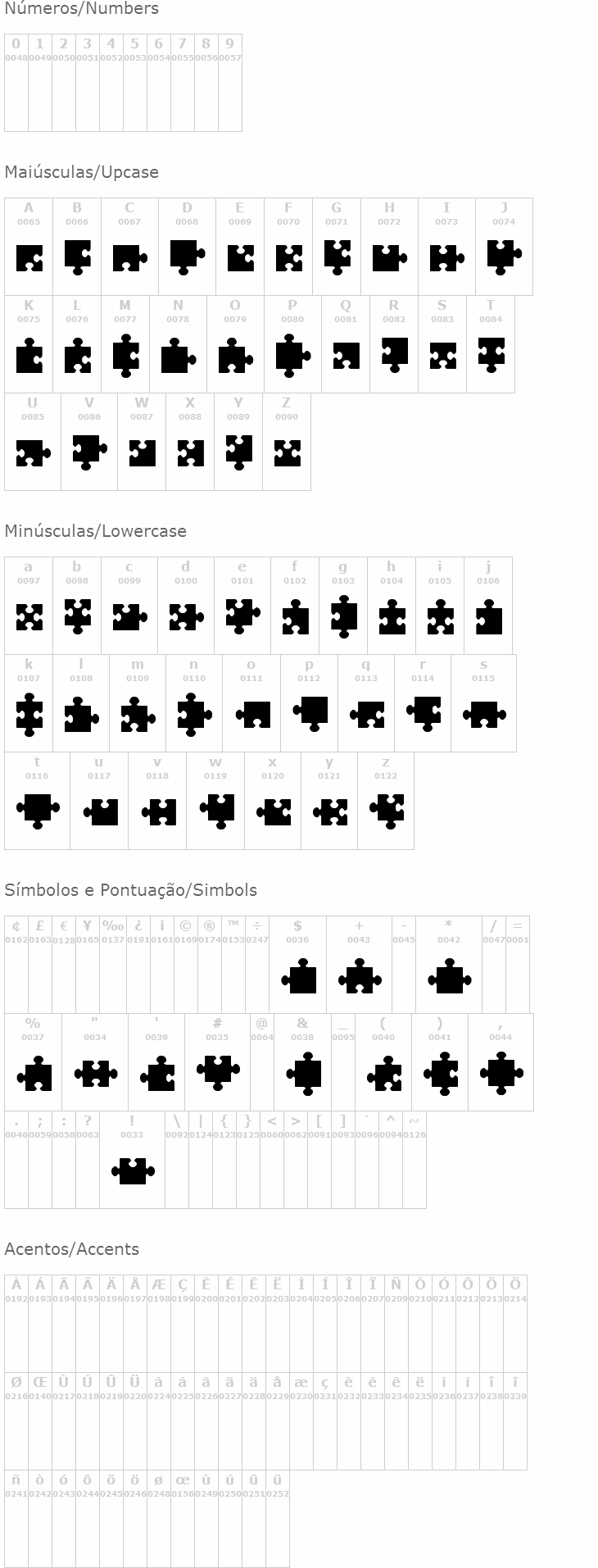 Jigsaw Pieces TFB
