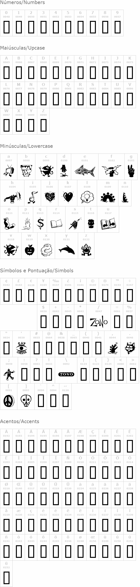 Zono Dingbats